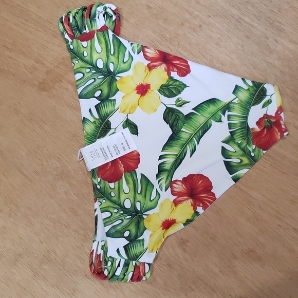 full Tilt Floral Tropical Print Bikini Bottom NWOT - Picture 4 of 7